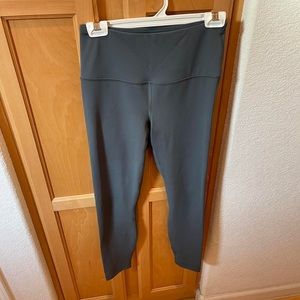 90 Degree by Reflex Blue Gray workout leggings size small